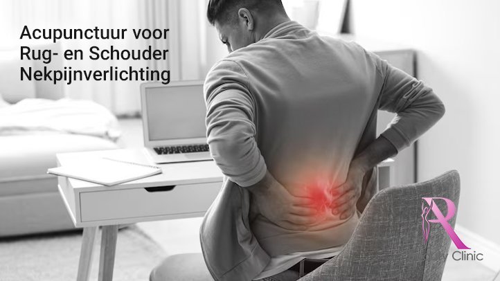 Acupunctuur voor Rug en Schouder Nekpijnverlichting